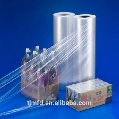 plastic wrapping film LLDPE and LDPE shrink film Colored blow molding pallet cover blue transparent customized