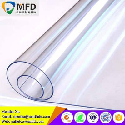 2018 hot new products 1mm price super clear color roll soft pvc film